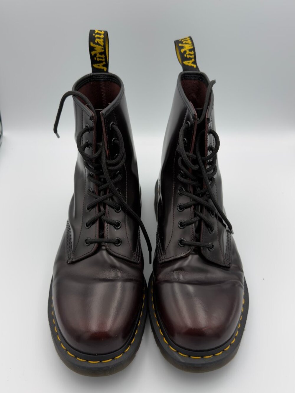 Dr. Martens 1460 Cherry Red Smooth Leather Boots Men’s 12 EU 46